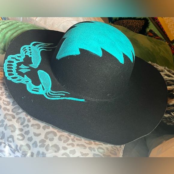 Grateful Dead Hand Painted Hat - Picture 6 of 8